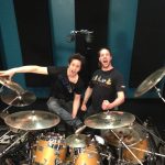 Glen Sobel recording drums at Ultimate Studios, Inc Los Angeles