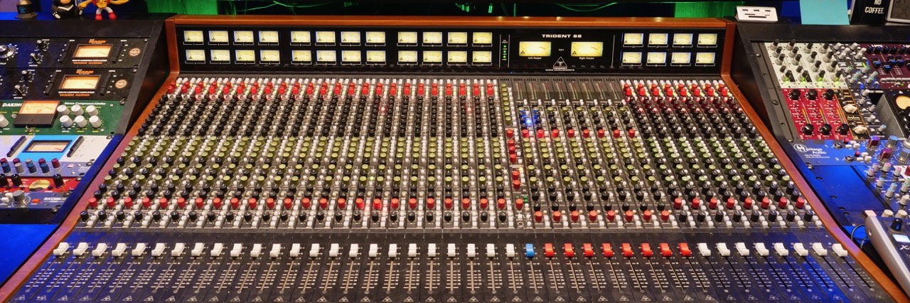 Trident 88 mixing console Ultimate Studios Inc
